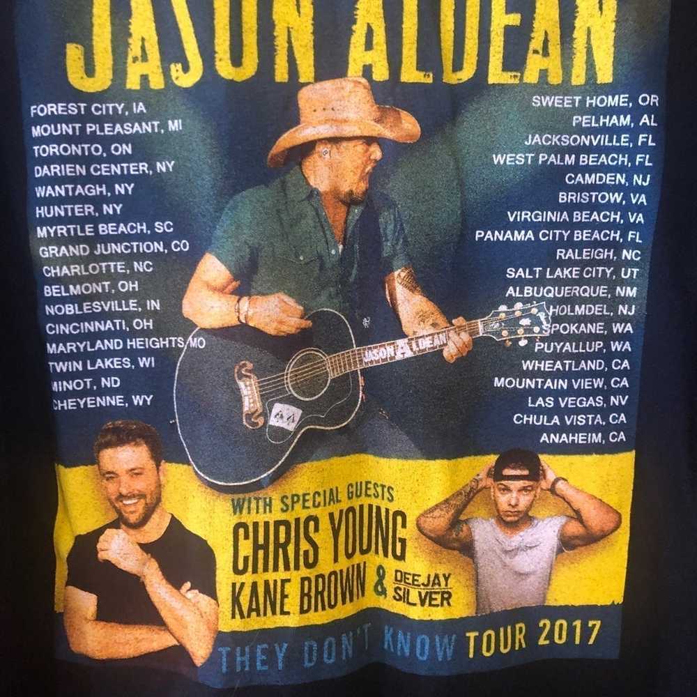 Jason Aldean 2017 Concert Tour Tshirt. They Don’t… - image 4
