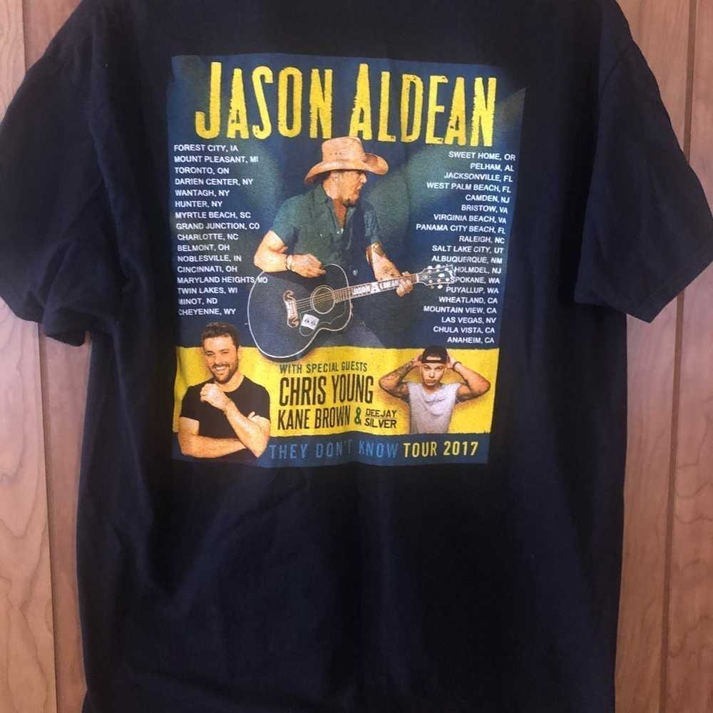 Jason Aldean 2017 Concert Tour Tshirt. They Don’t… - image 5