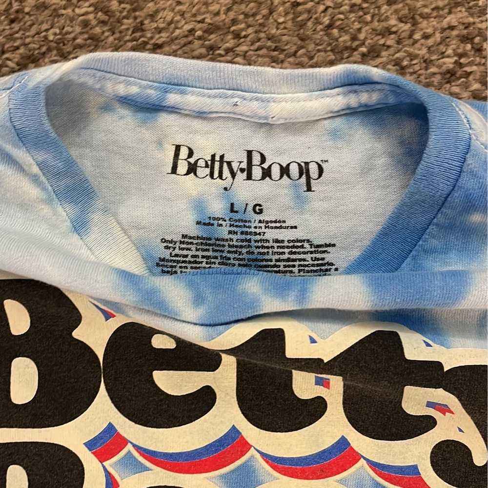 Betty Boop Tie-Dye Shirt - image 2