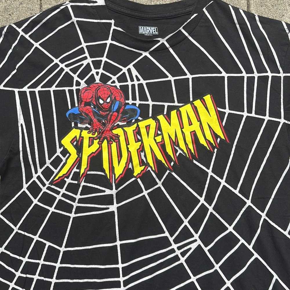 Marvel The Amazing Spider-Man Web Men’s T-Shirt - image 3