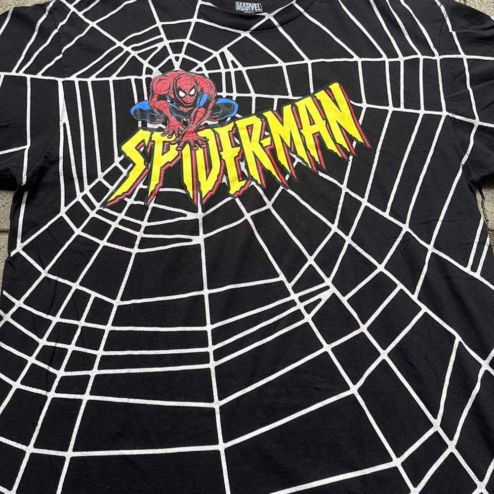 Marvel The Amazing Spider-Man Web Men’s T-Shirt - image 4