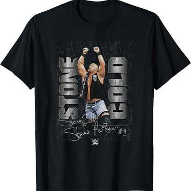 WWE Stone Cold Steve Austin #1 Autograph T-Shirt - image 1