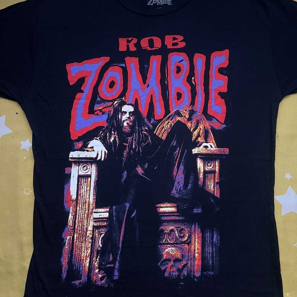 Rob Zombie Throne T-Shirt - image 2