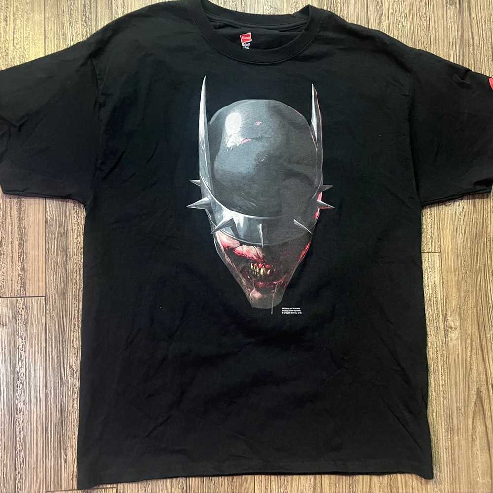 Batman Who Laughs Head shirt Unisex size large - image 1