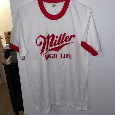 Vintage Miller High Life Shirt Size L NWOT - image 1