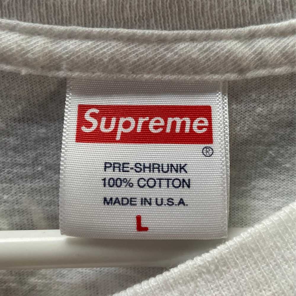 Supreme Fire Tee in White - image 4