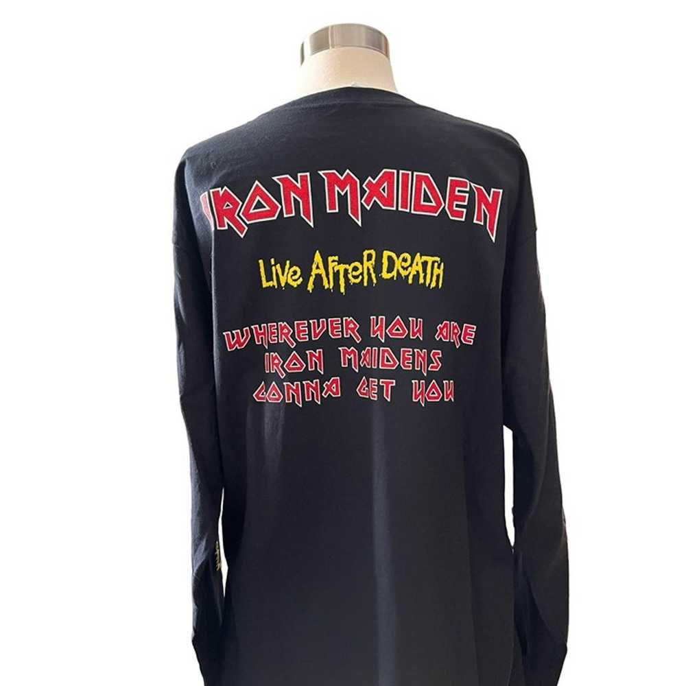 IRON MAIDEN  Life After Death Tour Double-Sided L… - image 6