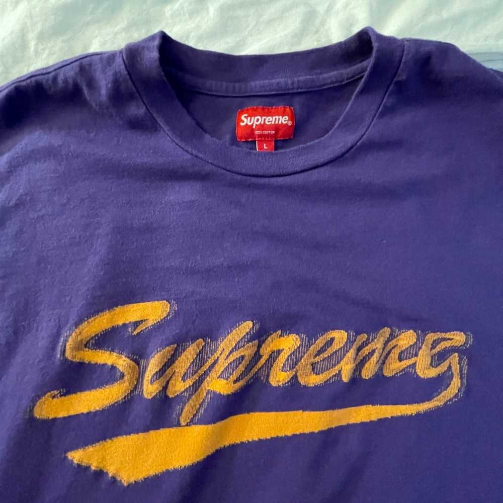 Supreme Supreme Script Tee L - Gem