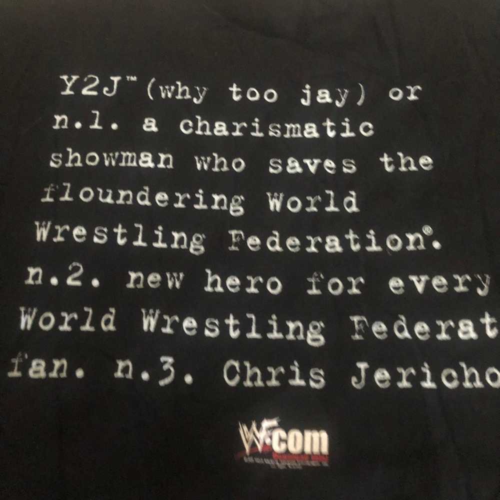 WWF Chris Jericho Y2J vintage 90’s wrestling shir… - image 3