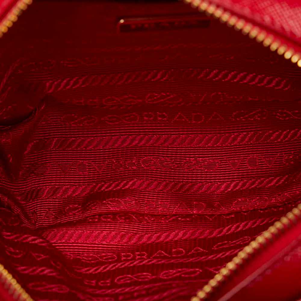 Saffiano Vernice Bow Crossbody Bag - '10s - image 6