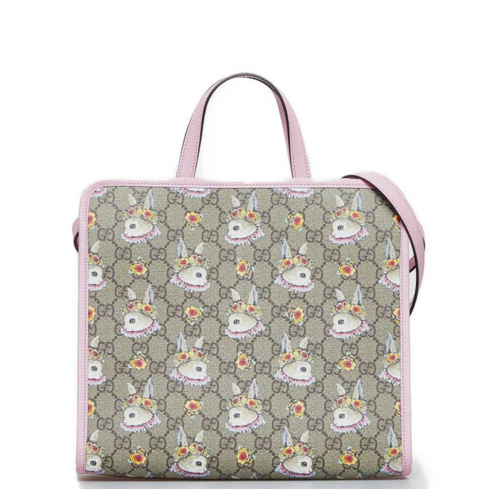 Gucci GG Supreme Rabbit Handbag - '10s - image 1