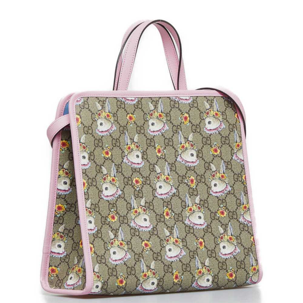 Gucci GG Supreme Rabbit Handbag - '10s - image 2