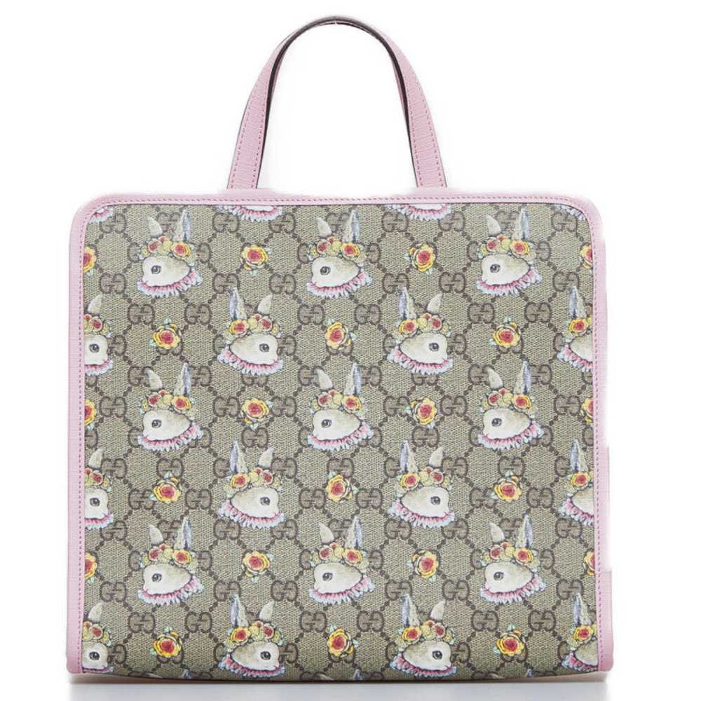 Gucci GG Supreme Rabbit Handbag - '10s - image 3