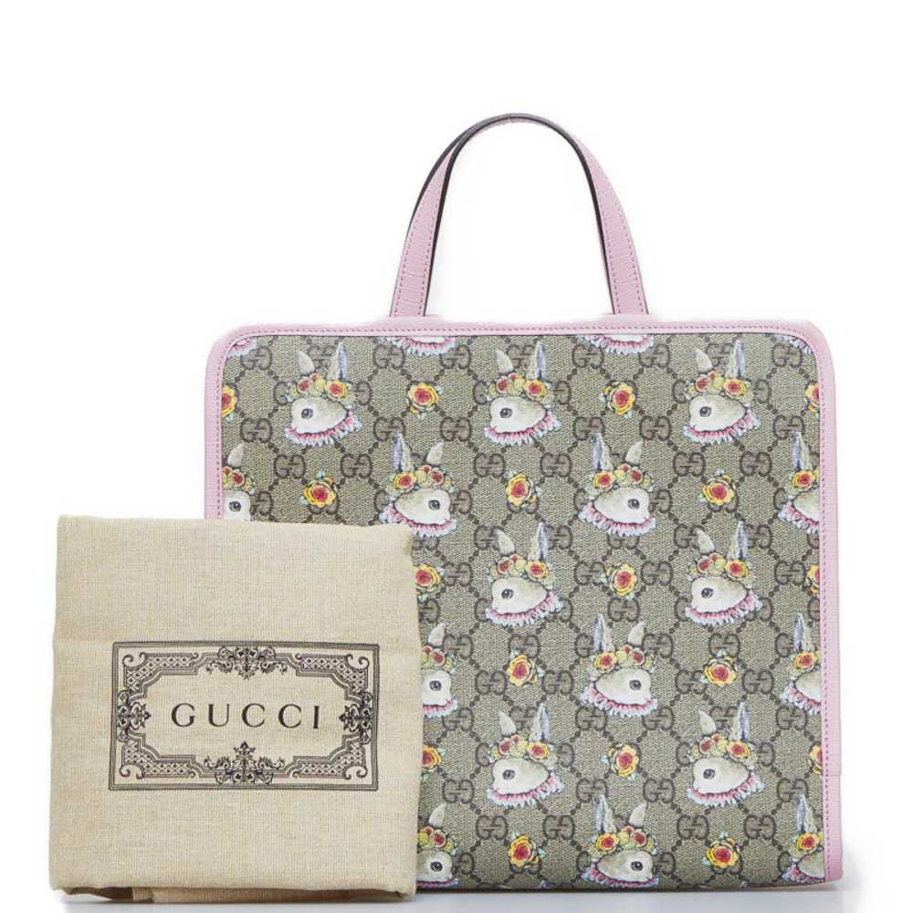 Gucci GG Supreme Rabbit Handbag - '10s - image 8