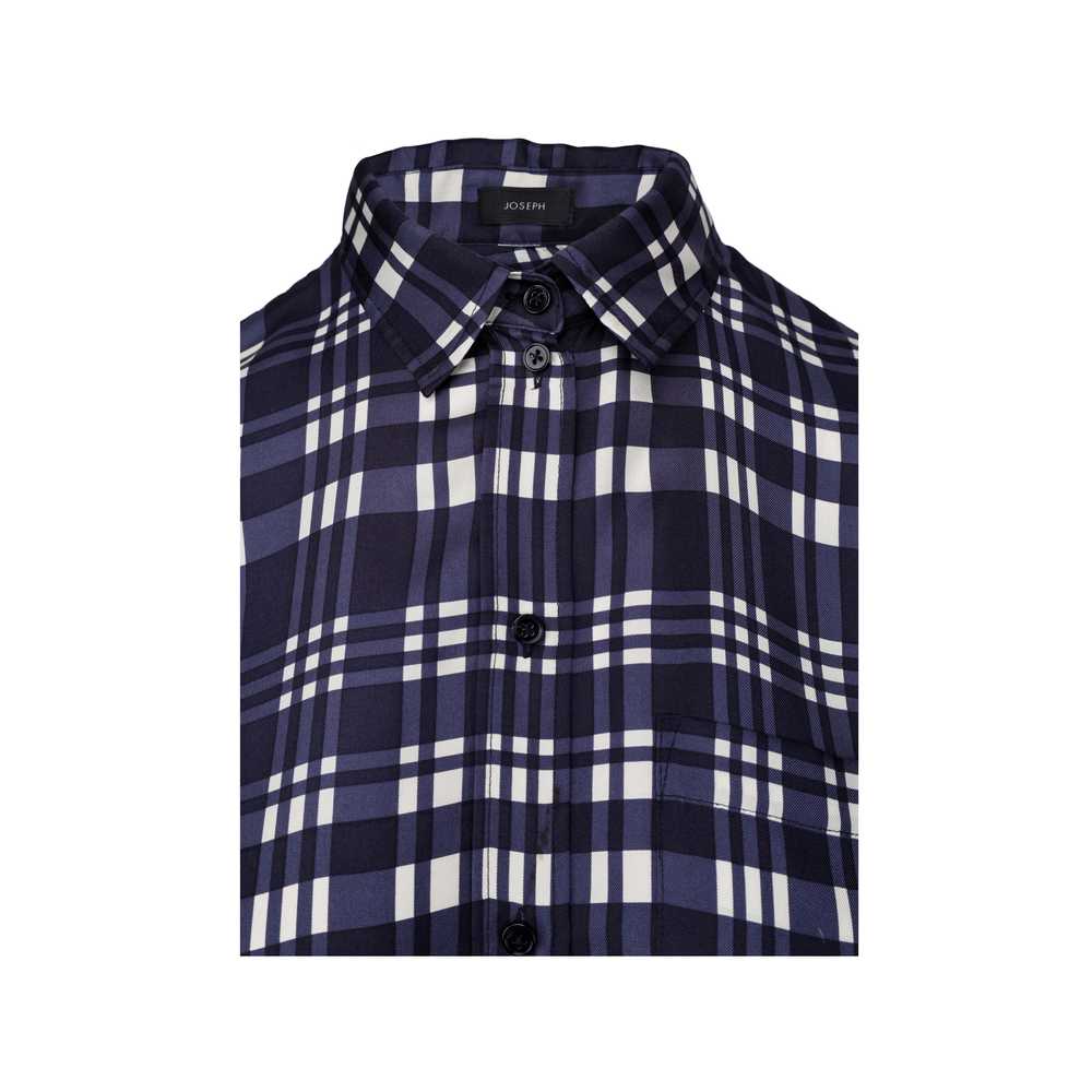 Joseph New Garçon Check Twill Silk Shirt - '10s - image 3