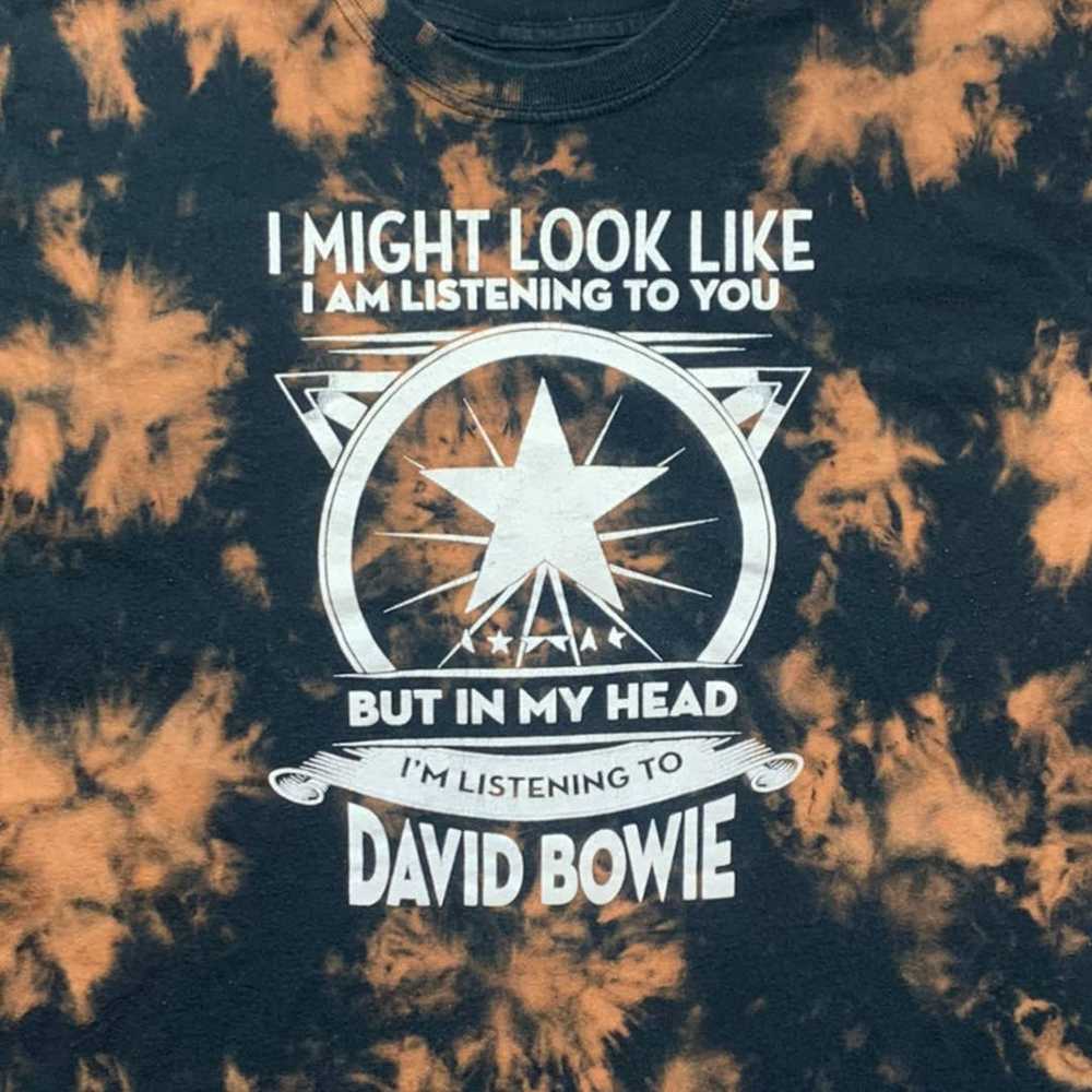 David Bowie Tie-Dye T-Shirt - image 2