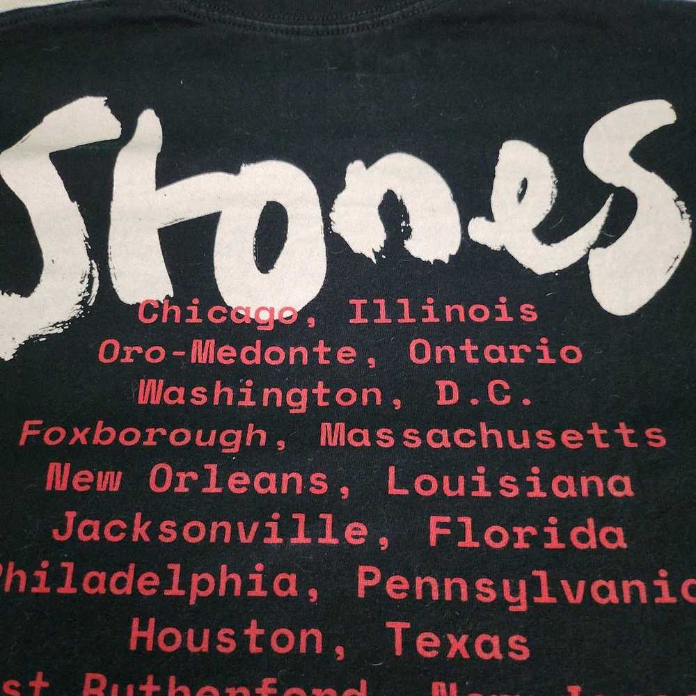 The Rolling Stones 2019 Tour Black Tee - image 7