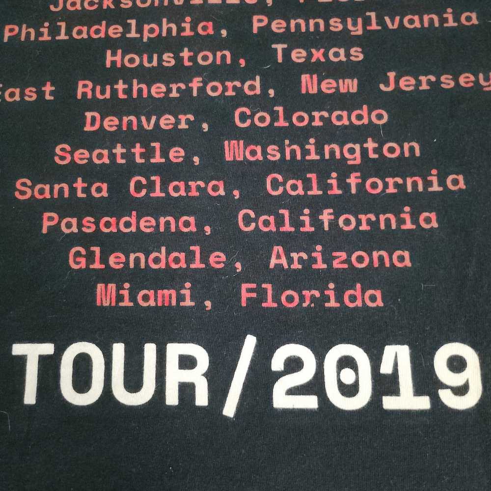 The Rolling Stones 2019 Tour Black Tee - image 8
