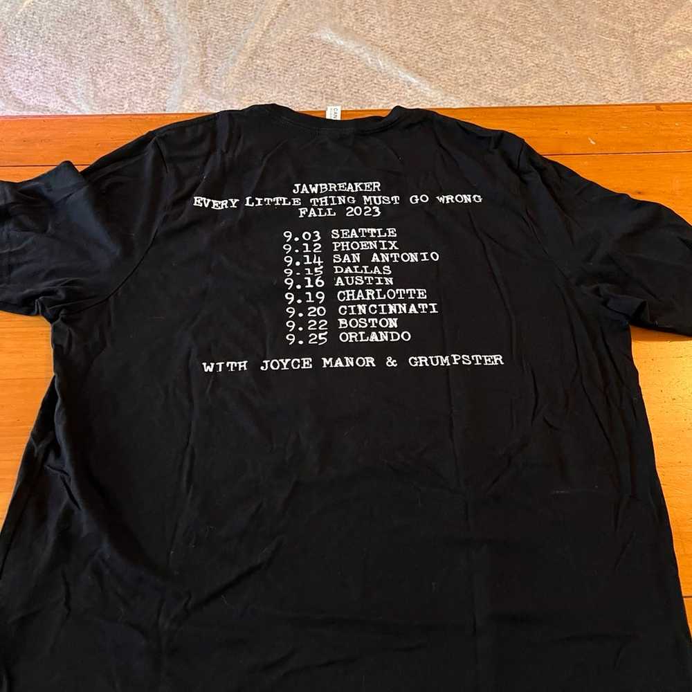 Jawbreaker 2023 Tour t shirt - image 4