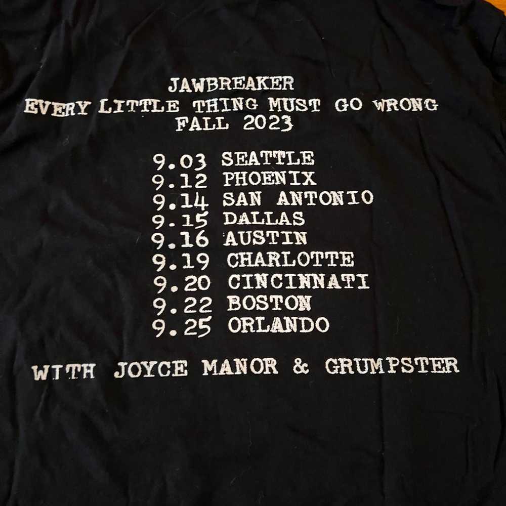 Jawbreaker 2023 Tour t shirt - image 5