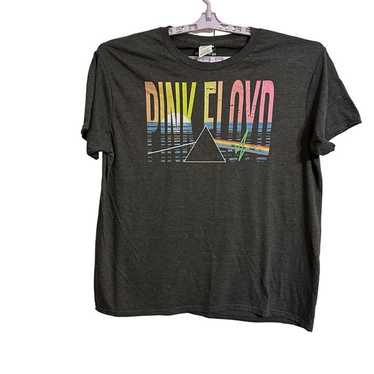Pink Floyd T-Shirt Adult XL Grey Logo Sunset Men'… - image 1