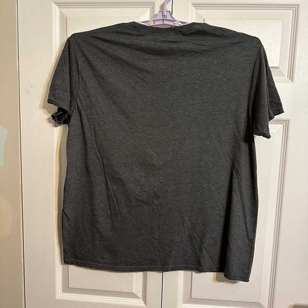 Pink Floyd T-Shirt Adult XL Grey Logo Sunset Men'… - image 2