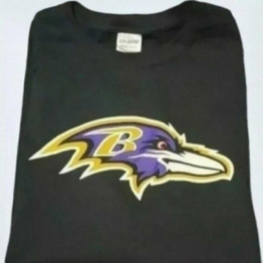 Baltimore Ravens Short Sleeve Black Tshirt XL - image 6