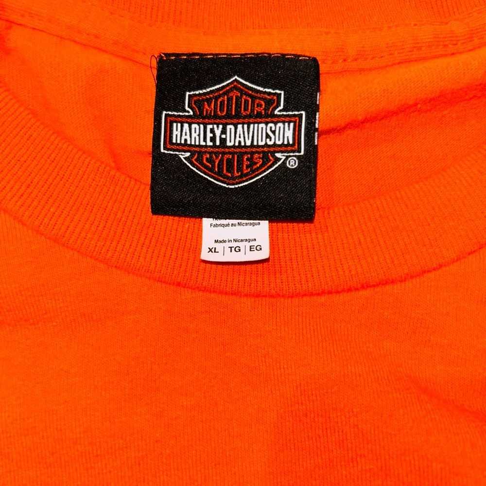 Harley Davidson Orange Genuine Lynchburg Tennesse… - image 3