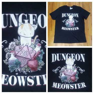 D&D Dungeon Master Meowster Cat t shirt