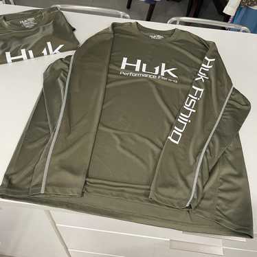 Men's Huk Fishing Shirt - Gem