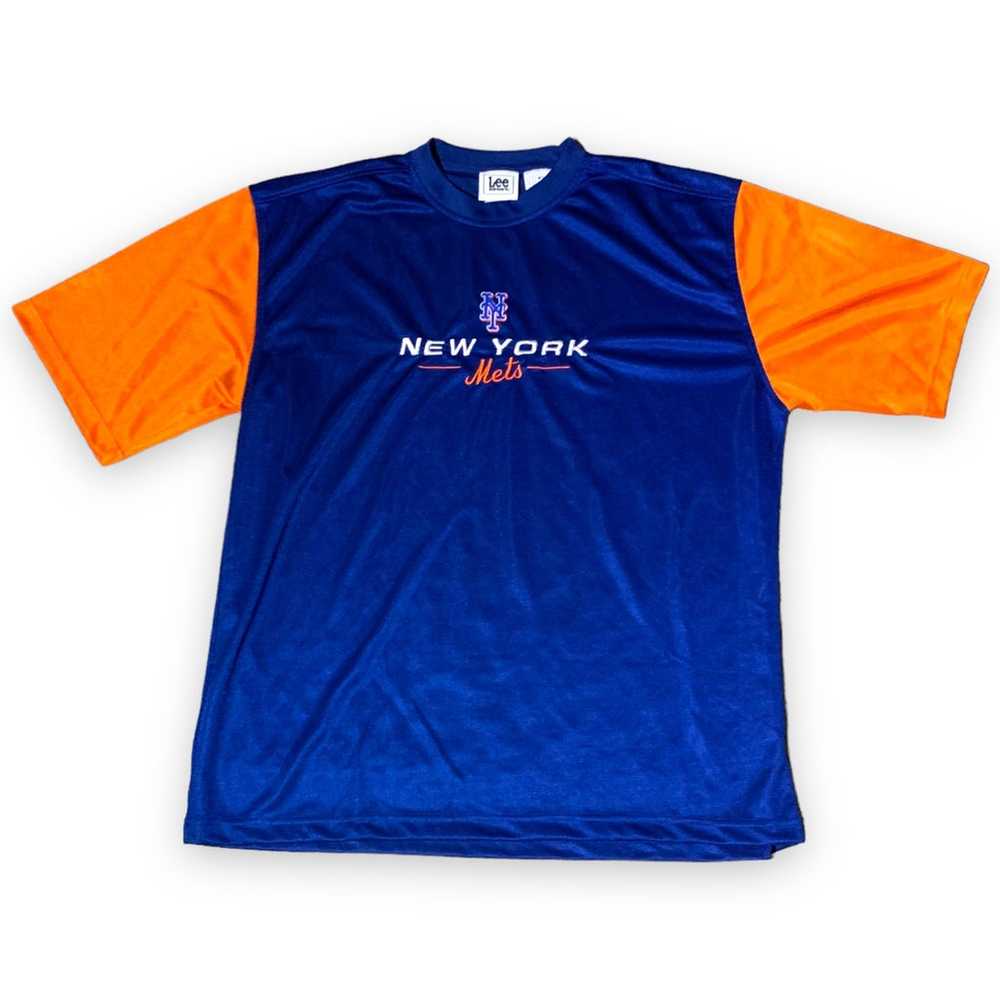 Vintage Lee Sport New York Mets Embroidered Shirt… - image 1