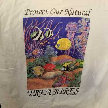 Single Stitch 90s Protect Our Treasures - image 1