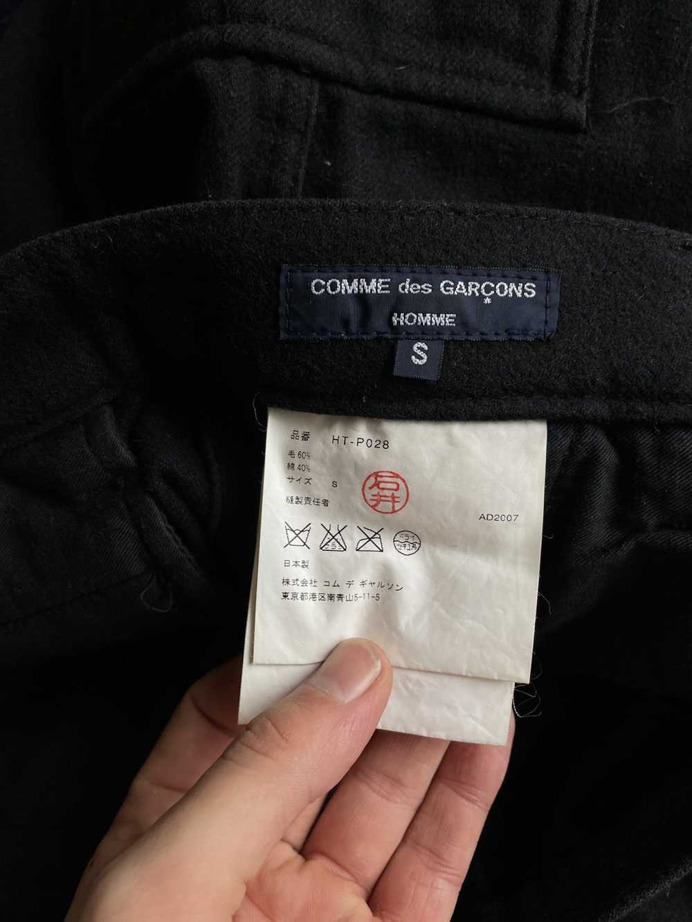 Comme des Garcons Homme CDG Homme Archive Wool Ca… - image 4