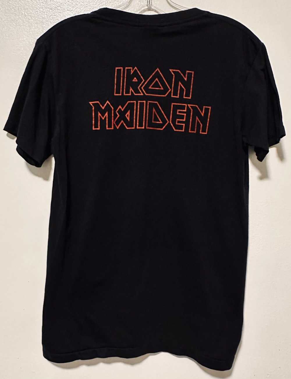 Streetwear × Vintage 3D Emblem Iron Maiden t-shirt - image 3
