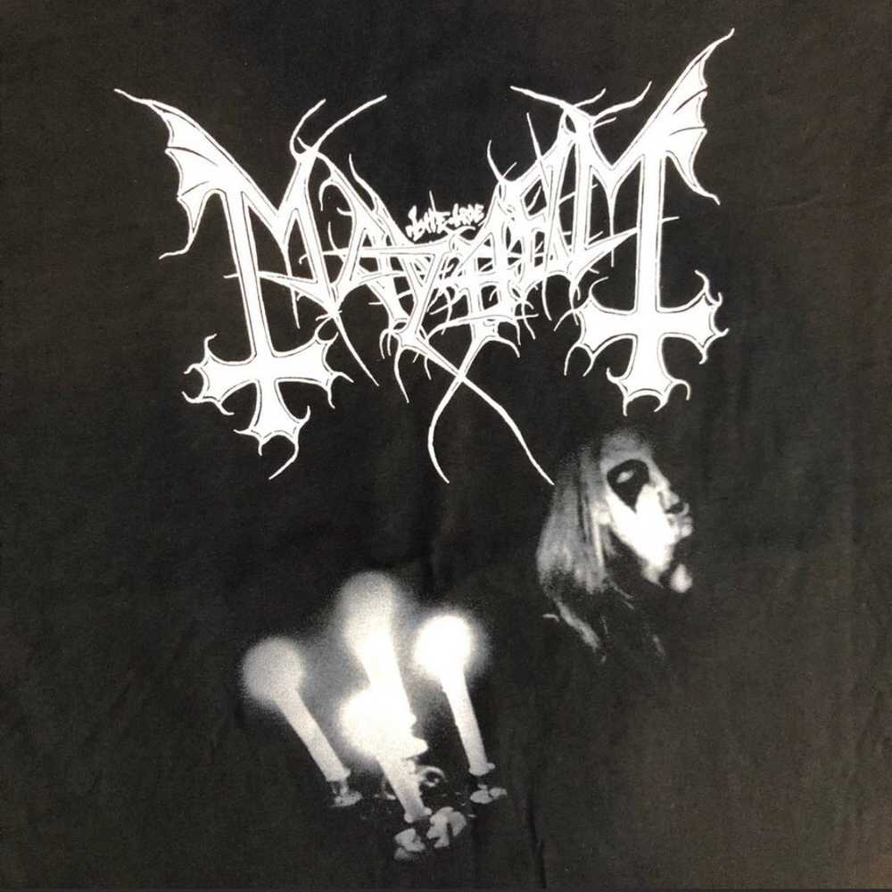 Mayhem Live In Leipzig (Dead) Black Metal Band Te… - image 4