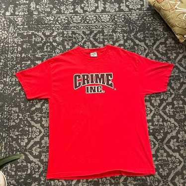 Red Crime Graphic tee