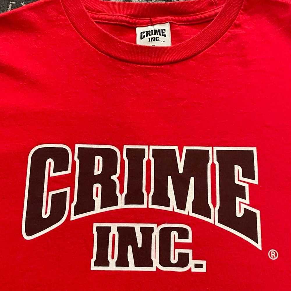 Red Crime Graphic tee - image 2