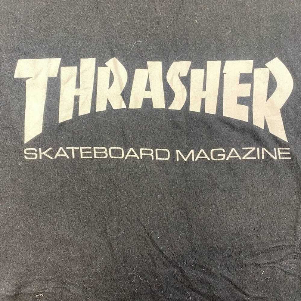 Thrasher Thrasher Magazine Skateboarding Tee Vint… - image 2