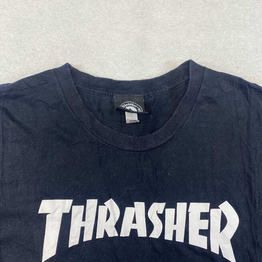 Thrasher Thrasher Magazine Skateboarding Tee Vint… - image 9