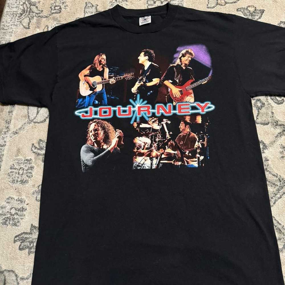 Journey Vacation's Over 1998 Band Tee Black XL Br… - image 1