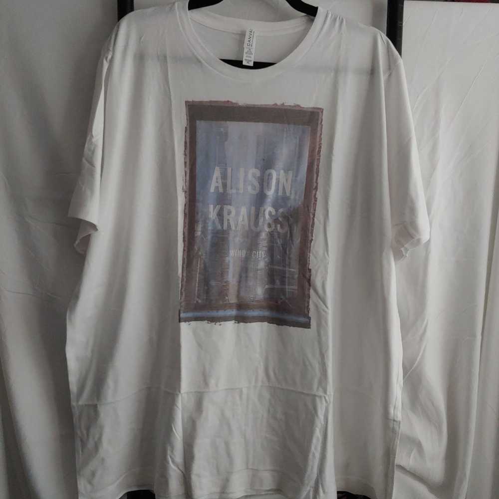 Alison Krauss White T-shirt size 2x - image 1