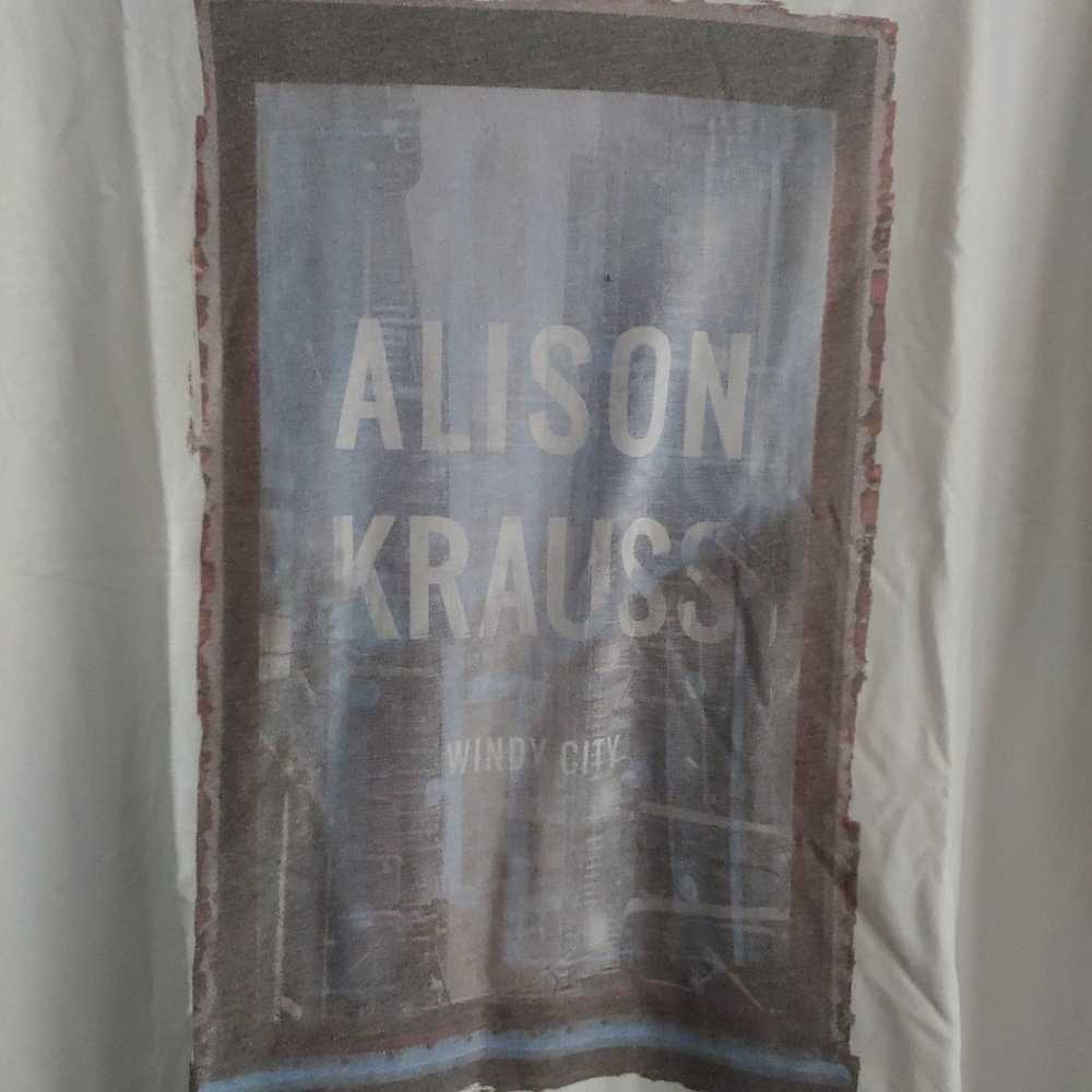 Alison Krauss White T-shirt size 2x - image 2