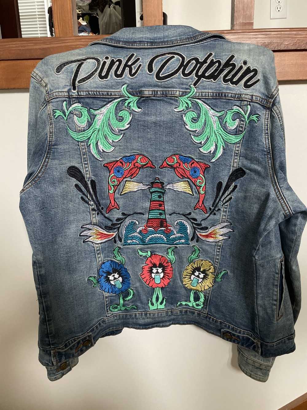 Pink Dolphin Pink Dolphin Denim Jacket - image 2