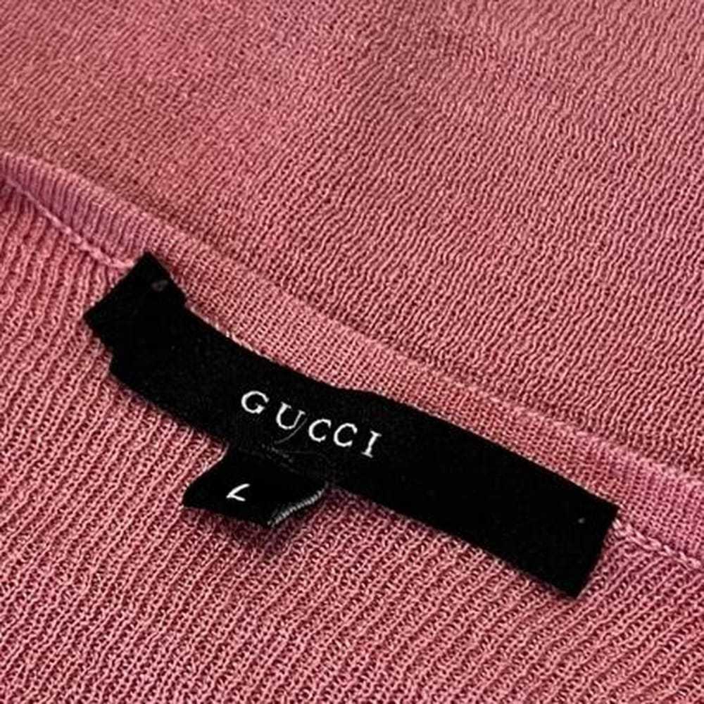 Gucci Silk t-shirt - image 4