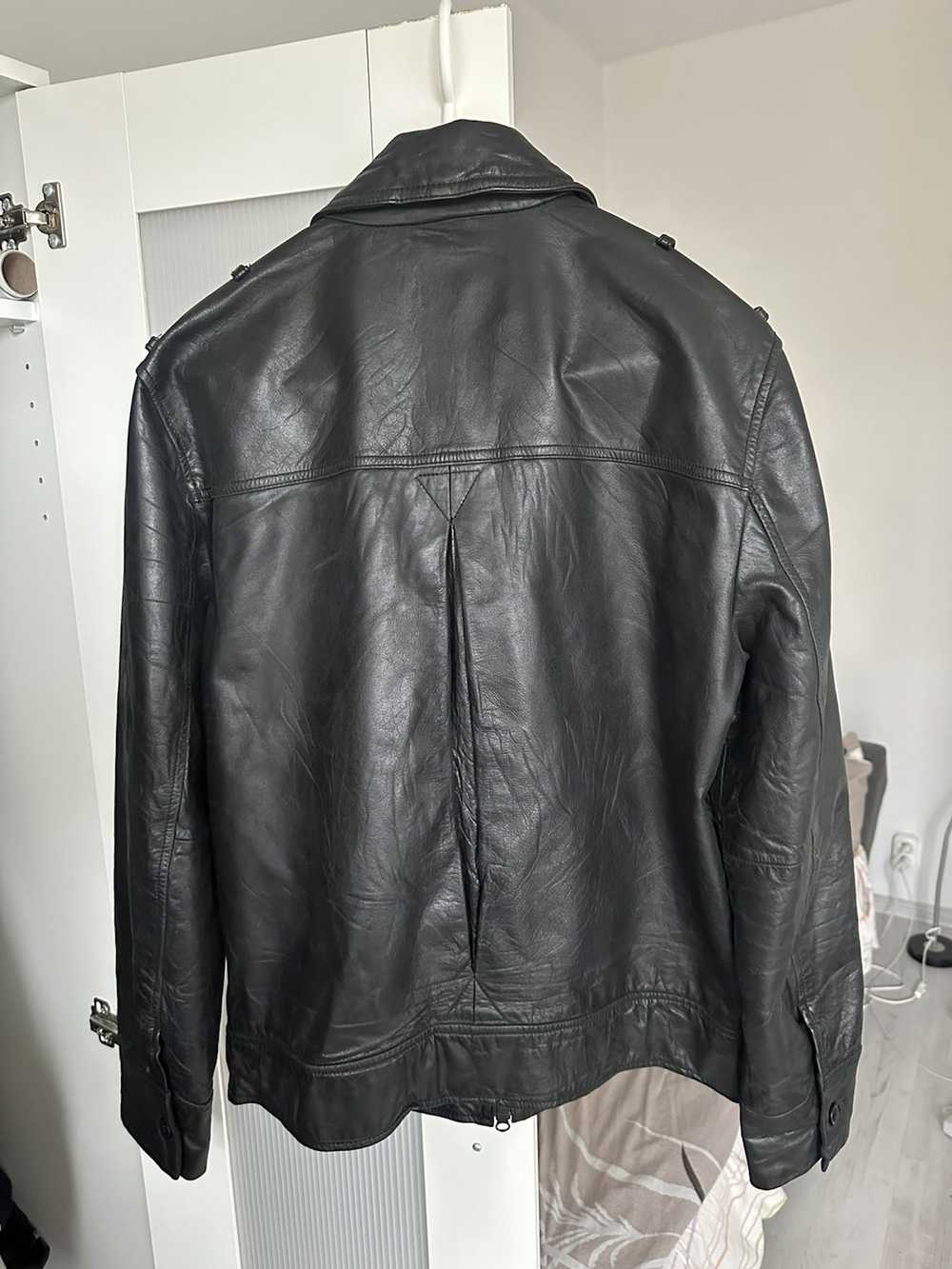 Avant Garde × Gap × Vintage GAP leather jacket - image 3