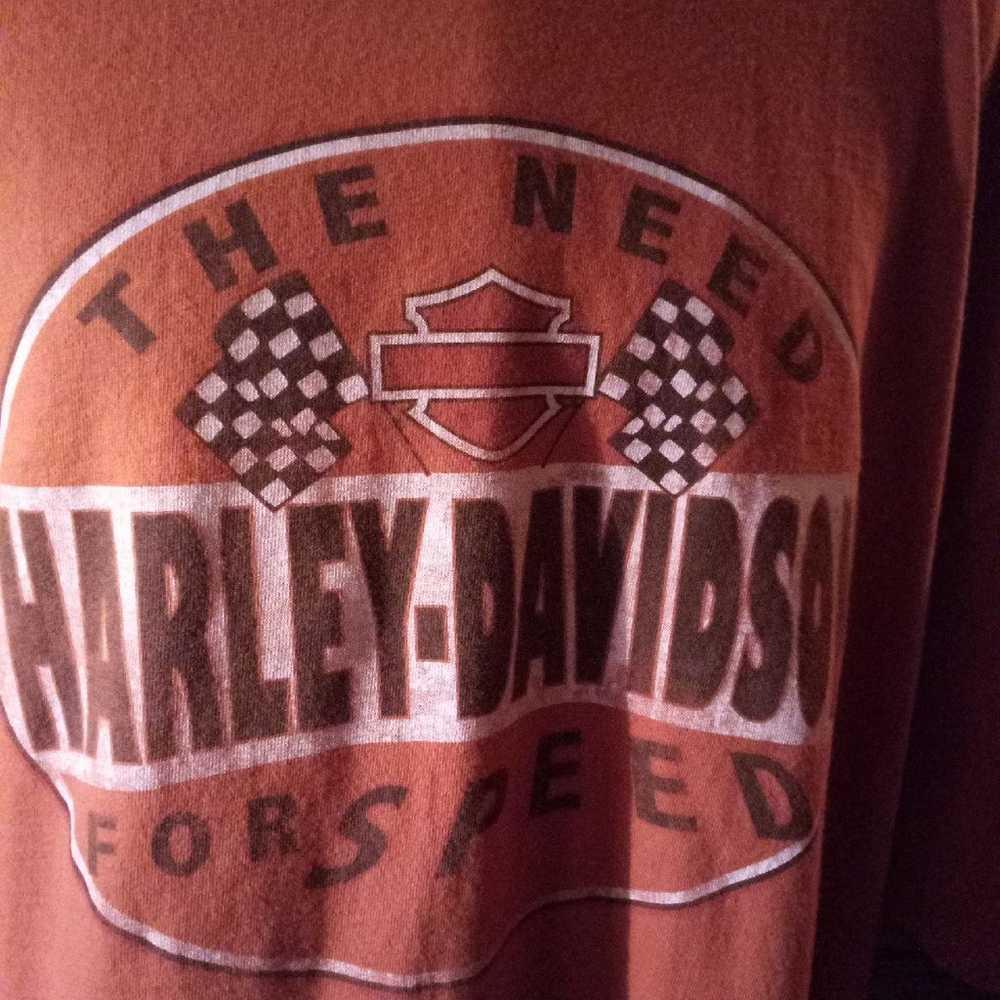 Harley Davidson "THE NEED FOR SPEED" t-shirt.(201… - image 1