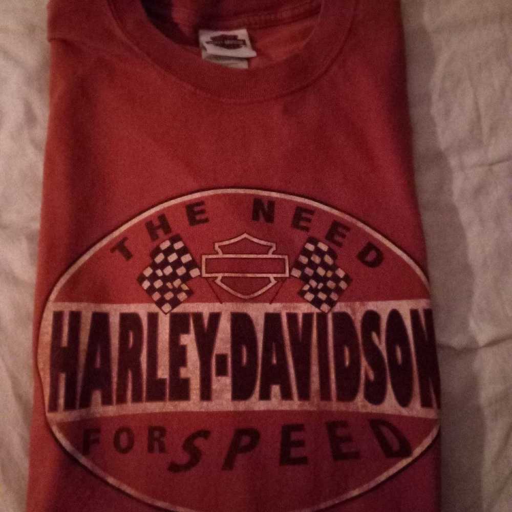 Harley Davidson "THE NEED FOR SPEED" t-shirt.(201… - image 3