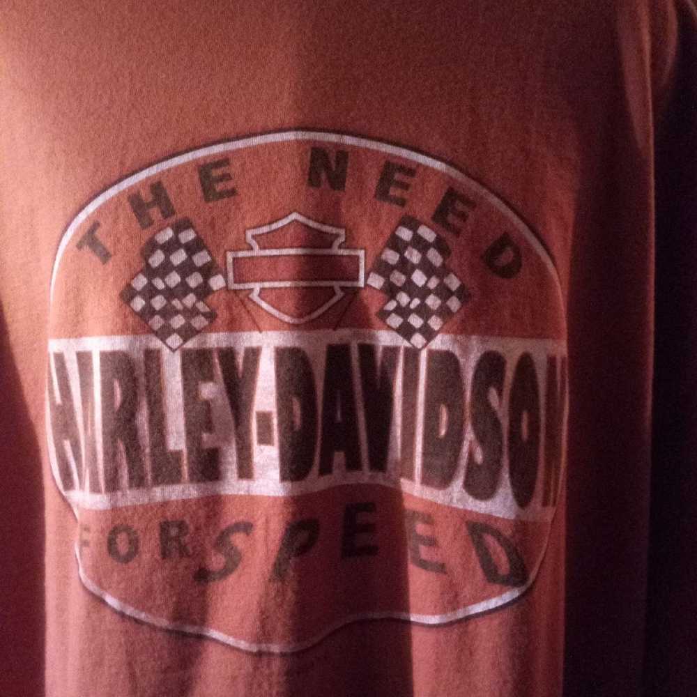 Harley Davidson "THE NEED FOR SPEED" t-shirt.(201… - image 6