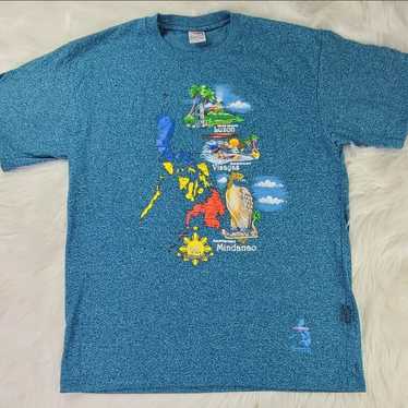 Hand Painted Philippines T-Shirt NWOT - image 1