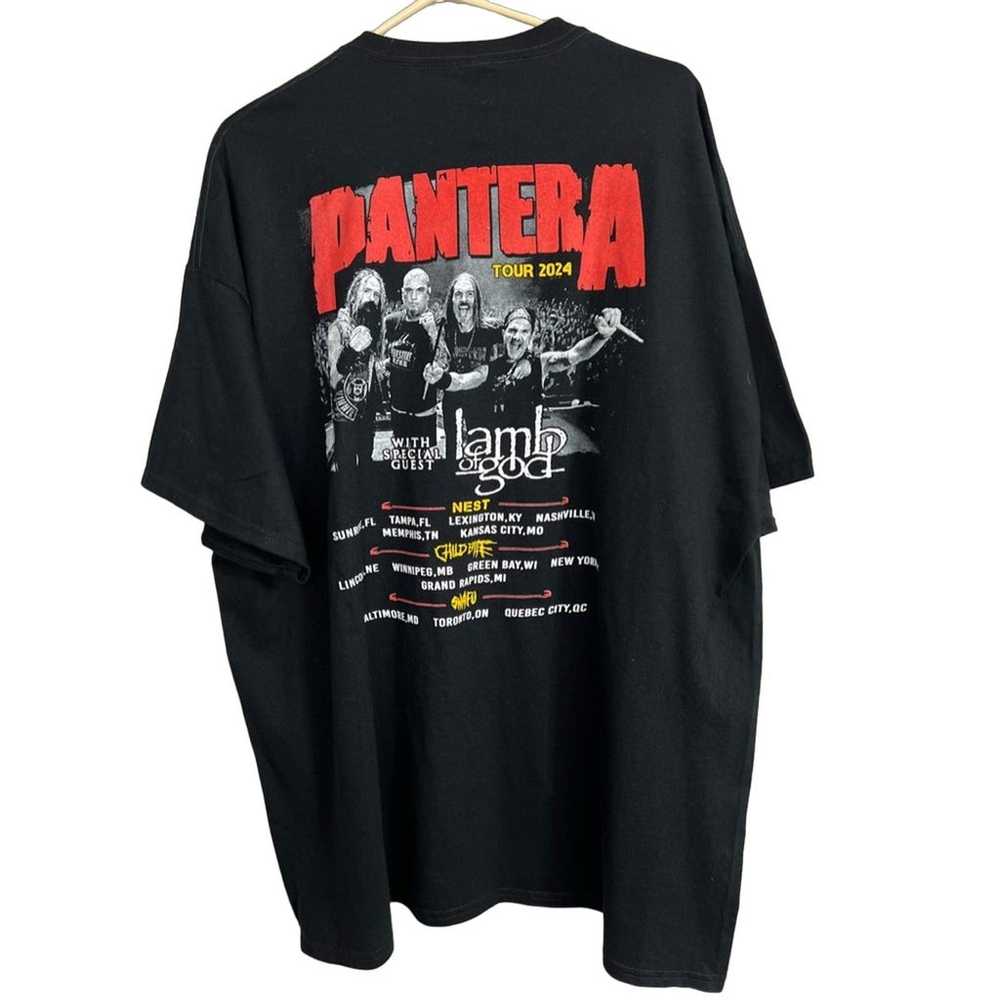 Pantera 2024 Concert Tour Event Shirt SIZE XXL Fo… - image 2